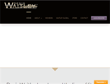 Tablet Screenshot of deniswaitley.com